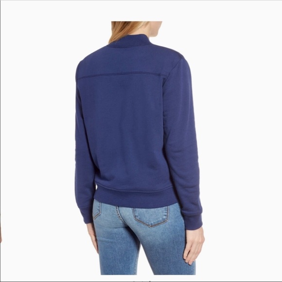 Vineyard Vines reversable zip up Bomber Jacket - Picture 2 of 4